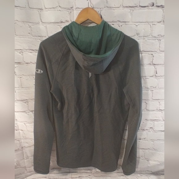 Ice Breaker Merino GT Womens Full Zip Grey Jacket S - Picture 2 of 13